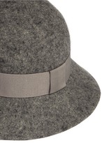 Thumbnail for your product : Stella McCartney Wool felt cloche hat
