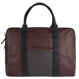 DKNY Tone Leather Holdall