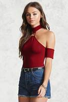 Thumbnail for your product : Forever 21 Contemporary Halter Bodysuit