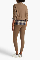 Thumbnail for your product : Monrow Waffle-knit cotton-blend track pants