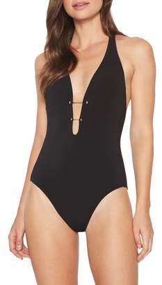 Robin Piccone Luca Halter One-Piece Swimsuit
