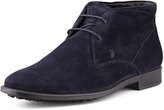 Thumbnail for your product : Tod's Suede Chukka Boot, Navy