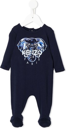 Kenzo Kids Logo-Print Pajama (Pack Of 2)