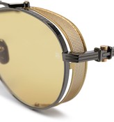 Thumbnail for your product : Balmain Eyewear x Akoni gradient double bridge sunglasses