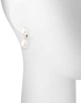 Thumbnail for your product : Assael Platinum South Sea Pearl & Single Diamond Drop Earrings
