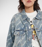 Thumbnail for your product : Balenciaga Logo denim jacket