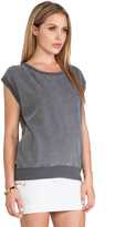 Thumbnail for your product : Pam & Gela Open Back Sweatshirt