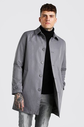 mens grey mac jacket
