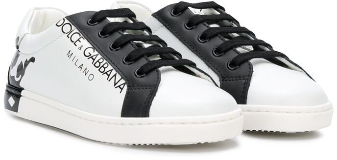 Dolce & Gabbana Children Crown Logo Sneakers - ShopStyle Boys' Shoes