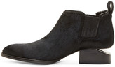 Thumbnail for your product : Alexander Wang Black Calf-Hair Kori Ankle Boots