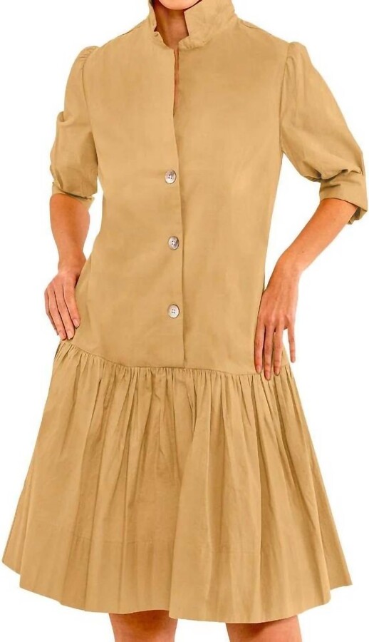 Gretchen Scott So Sweet Dress In Khaki