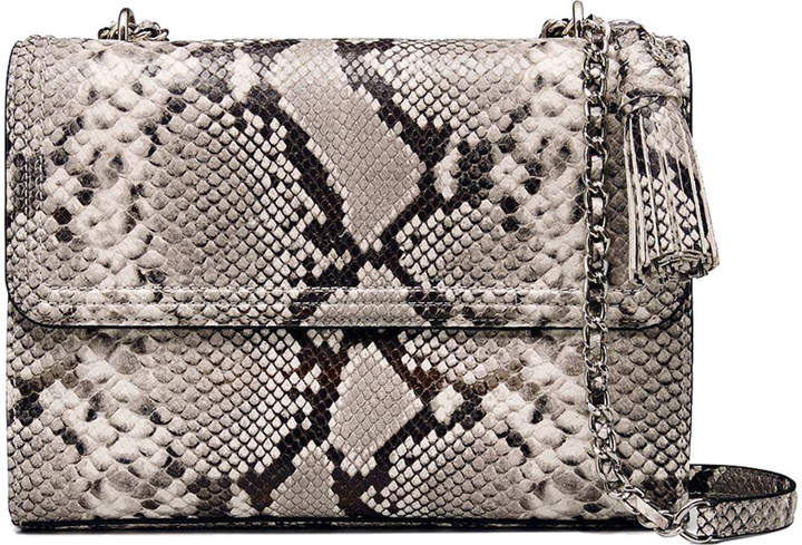 fleming embossed convertible shoulder bag