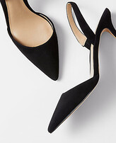 Thumbnail for your product : Ann Taylor Kerry Suede Slingback Pumps