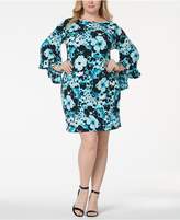 Thumbnail for your product : Michael Kors Size Bell-Sleeve Shift Dress