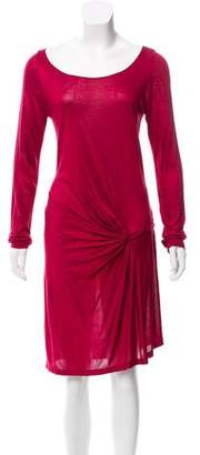 Thakoon Long Sleeve Knee-Length Dress