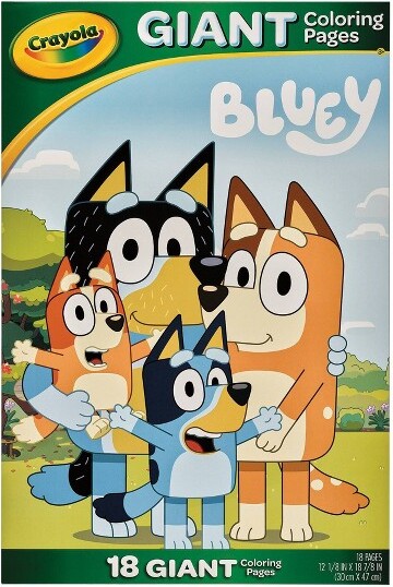 Crayola Giant Coloring Pages - Bluey - ShopStyle Home Office Accessories