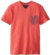 Thumbnail for your product : Calvin Klein Big Boys' Argon Printed Stripe Short Sleeve V-Neck