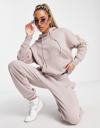 women's nike mini swoosh sweatshirt