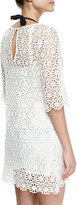 Thumbnail for your product : Miguelina Katarina Daisy Lace Crochet Coverup Dress