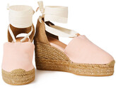Thumbnail for your product : Castaner Cotton-canvas Wedge Espadrilles