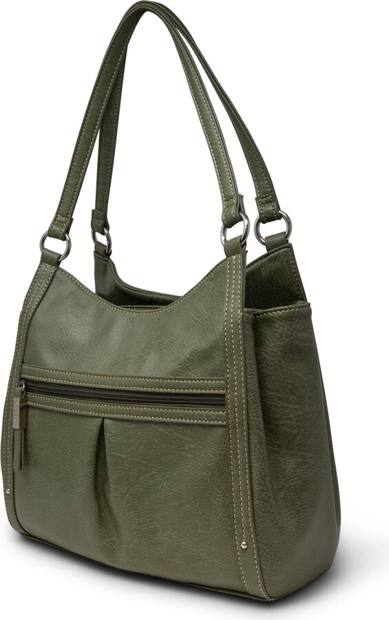 Koltov Vegan Leather Laila Large Hobo, Olive