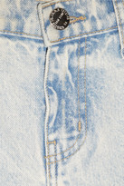 Thumbnail for your product : Current/Elliott The Cropped Mid-rise Straight-leg Jeans - Light denim