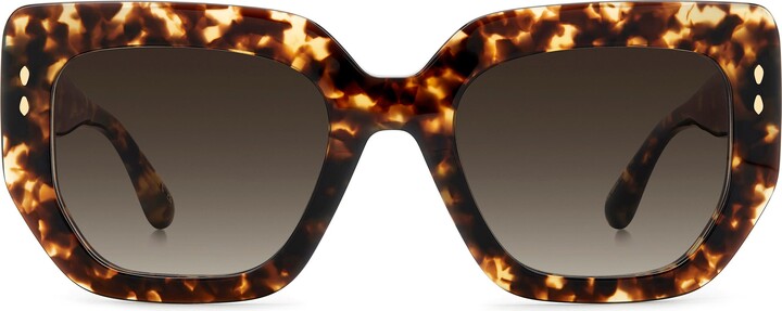 Isabel Marant 53mm Gradient Rectangular Sunglasses