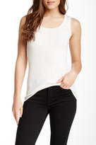 Thumbnail for your product : Magaschoni Rib Knit Silk Blend Tank