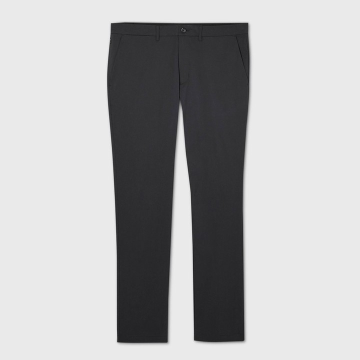 Men's Big & Tall Athletic Fit Tech Chino Pants Goodfellow & Co™ Black