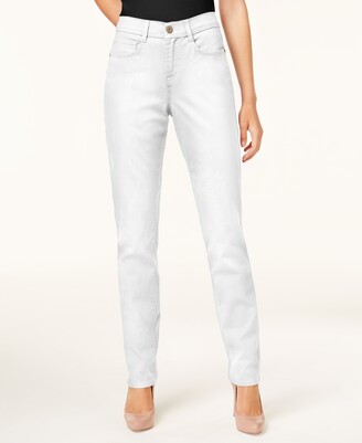Style&Co. Style & Co Petite Tummy-Control Slim-Leg Jeans, Petite & Petite  Short, Created for Macy's - ShopStyle