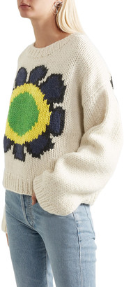 Opening Ceremony Intarsia Wool-blend Sweater