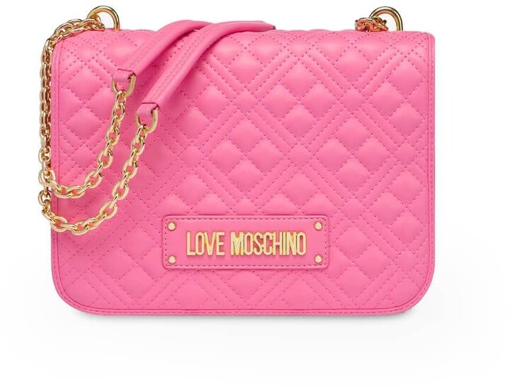love moschino pink bag