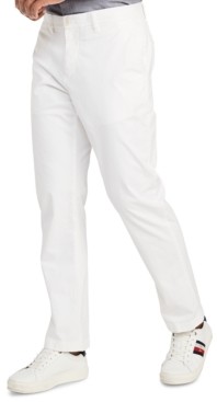 white tommy pants