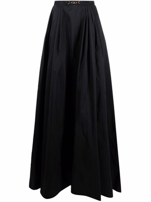 Elisabetta Franchi Floor-Length Flared Skirt