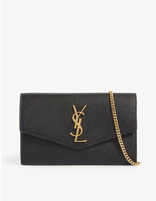 Saint Laurent Gold Handbags | ShopStyle