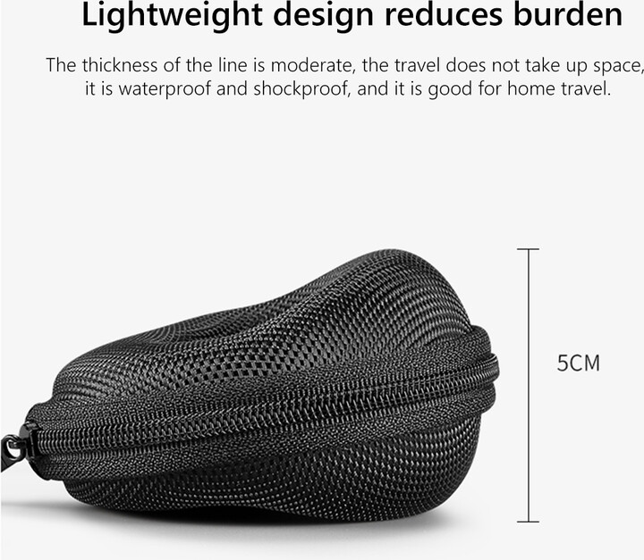 Smart Bracelet Protective Cover Case Portable Watch Storage Box EVA Plush Zipper Shockproof Anti-fall for Samsung Galaxy Watch4