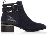Thumbnail for your product : Moda In Pelle Tyanna Navy Suede