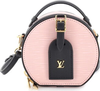 Louis Vuitton Pink Epi Leather Mini Boite Chapeau Shoulder Bag Louis  Vuitton