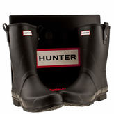 Thumbnail for your product : Hunter mens black original short tab boots