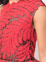 Thumbnail for your product : Oscar de la Renta asymmetric embroidered gown