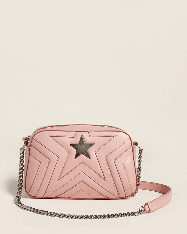 light pink shoulder bag