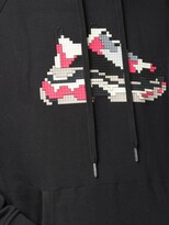 Thumbnail for your product : Mostly Heard Rarely Seen 8-Bit Sweet Rave appliqued hoodie