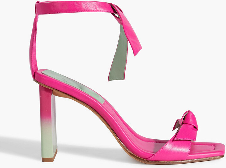 Alexandre Birman Clarita bow-detailed leather sandals