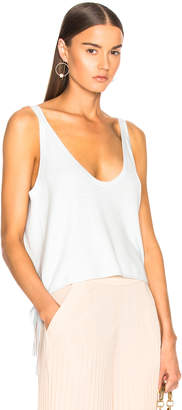 Soyer Gia Cashmere Tie Crop Top