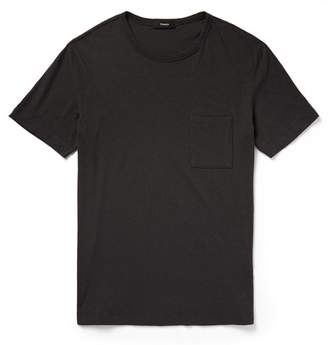 Theory Cotton-Jersey T-Shirt - Men - Gray