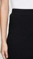 Thumbnail for your product : Edition10 Ribbed Skirt with Slit