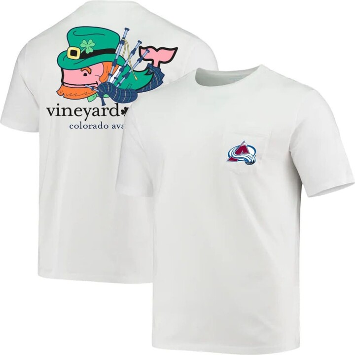 Vineyard Vines Men's White Colorado Avalanche St. Patrick's Day T-Shirt -  ShopStyle