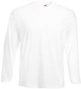 Thumbnail for your product : Fruit of the Loom Fruit of theoom Mens Vaueweight Crew Neckong Seeve T-Shirt