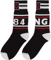 Thumbnail for your product : Dolce & Gabbana Black and Red King 1984 Socks