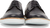 Thumbnail for your product : YMC Navy & White Deep Tread Derbys